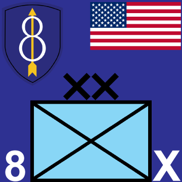 8th Infantry Division symbol